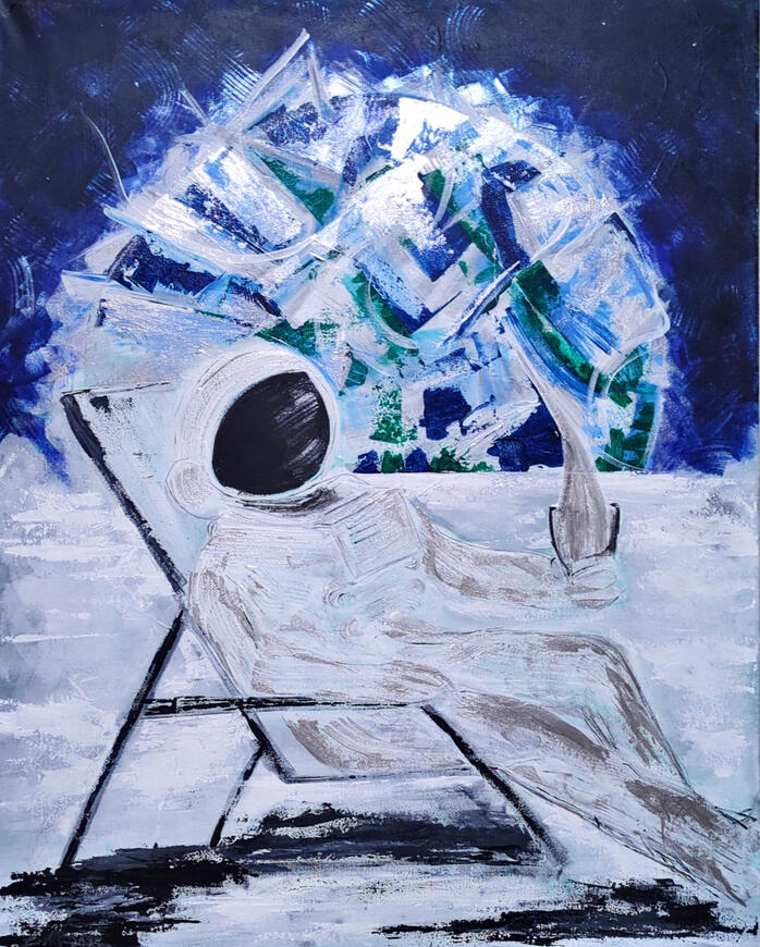 Earthset - F25 80x65cm